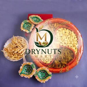 Diwali dry fruits with snacks combo