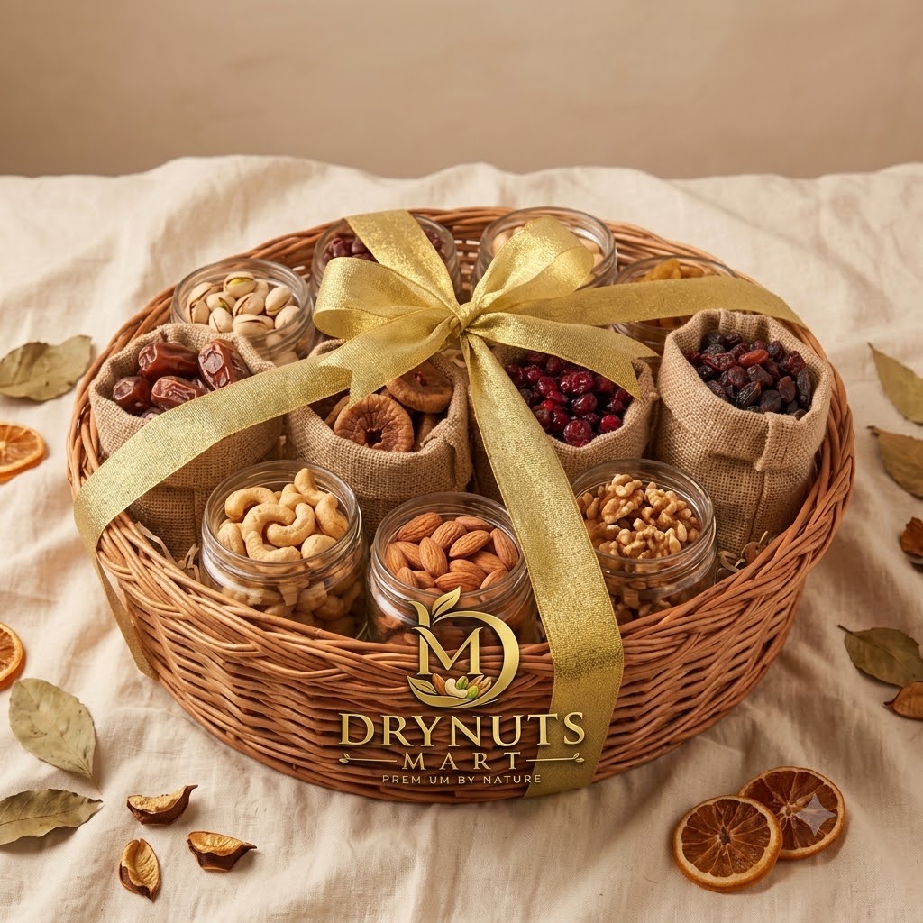 Luxury Dry Fruit Hamper (8-in-1)
